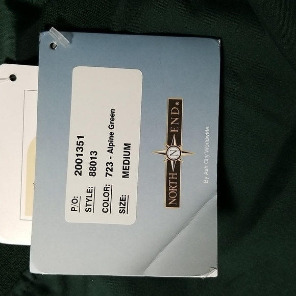 North End Micro Plus Men's Golf Vest Alpine Green All Climate Wear - Picture 9 of 9